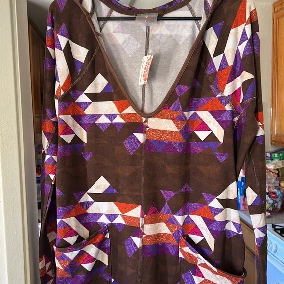 NWT FP Movement by Free People Hot Shot Long Sleeve Printed Onesie Small - Picture 6 of 13